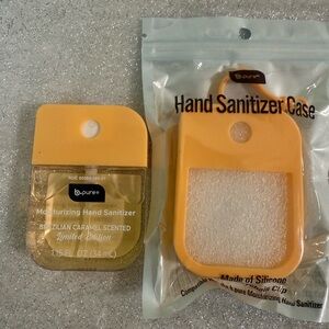 Brazilian Caramel Hand Sanitizer with Case